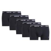 Nike 5P Essentials Cotton Stretch Trunk 314 Svart/Grå bomull Small Her...