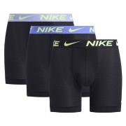 Nike 6P Essentials Micro Boxer Brief 241 Svart/Blå polyester Large Her...