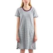 Esprit Anna Nightshirt Svart/Hvit bomull 44 Dame
