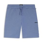BOSS Waffle Nightwear Shorts Himmelsblå Medium Herre