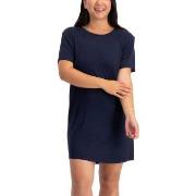 Bamboo Basics Nora PJ Big T-Shirt Navy viskose Medium Dame