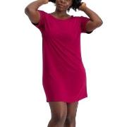 Bamboo Basics Nora PJ Big T-Shirt Rød viskose Large Dame