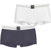 Björn Borg Truser 2P Original Boxer Shorts Hvit/Grå bomull Medium Dame
