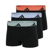 adidas 3P Active Flex Cotton Trunk Svart/Mint bomull XX-Large Herre