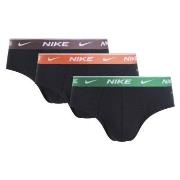 Nike 6P Everyday Essentials Cotton Stretch Hip Brief Oransje bomull La...