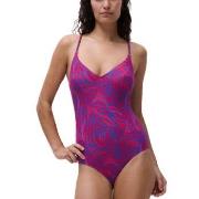 Femilet Tidra Deep V-neck Swimsuit Mixed 44 Dame