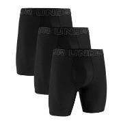Under Armour 3P Performance Tech Solid 9in Boxers Svart polyester X-La...