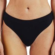 Bread and Boxers Cotton Thong Truser 2P Svart økologisk bomull X-Large...