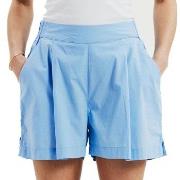 Bread and Boxers Poplin Shorts Lysblå økologisk bomull Medium Dame