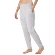 Schiesser Mix and Relax Long Pants With Cuff Lysgrå bomull 38 Dame