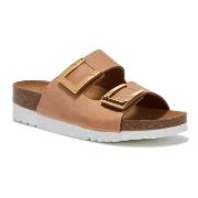 Scholl Monterey 2 Straps Lysbrun  not spec Str 39 Dame