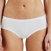 Bread and Boxers Cotton Hipsters Truser 2P Hvit økologisk bomull X-Sma...