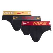 Nike 6P Dri-Fit Essential Micro Hip Brief Svart/Gul polyester Medium H...