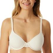 Schiesser BH Unique Cotton Wired Bra Krem bomull B 80 Dame