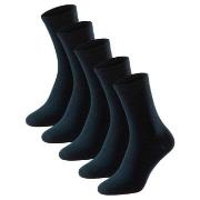 Schiesser Strømper 5P Women Blue Bird Socks Mørkblå Str 35/38 Dame