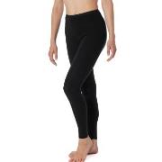 Schiesser Luxury Leggings Svart bomull 36 Dame