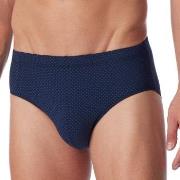 Schiesser Cotton Casuals Mini Brief Mørkblå økologisk bomull Large Her...