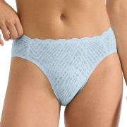 Sloggi Truser ZERO Feel Bliss High Leg Brief Lysblå Small Dame