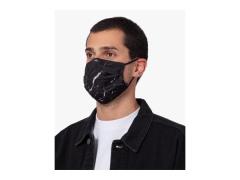 WOUF Face Mask Black Marble
