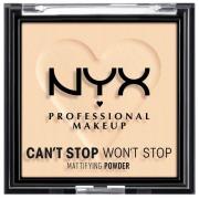 NYX Professional Makeup Can’t Stop Won’t Stop Mattifying Powder Fair -...