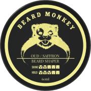 Oud & Saffron Beard Shaper, 60 ml Beard Monkey Skjeggolje & Skjeggvoks