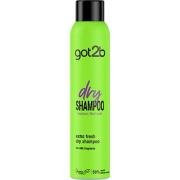 Schwarzkopf Got2b Dry Shampoo Extra Fresh 200 ml