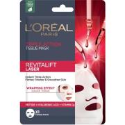 Revitalift Laser Sheet Mask, 28 g L'Oréal Paris Ansiktsmaske
