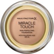 Max Factor Miracle Touch Skin Perfecting Foundation 75 Golden - 11.5 g