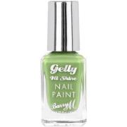 Barry M Gelly Hi Shine Nail Paint Pear - 10 ml