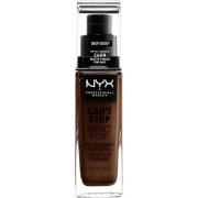 NYX Professional Makeup Can't Stop Won't Stop Foundation Deep ebony - ...