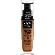 NYX Professional Makeup Can't Stop Won't Stop Foundation Almond - 30 m...