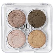 IDUN Minerals Eyeshadow Palette Brunkulla - 4 g