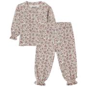 Buddy & Hope GOTS Katja Blomstret Pyjamas Wildflowers | Rosa | 74/80 c...