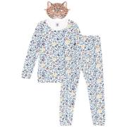 Petit Bateau Leopardmønstret Pyjamas Kremhvit |  | 4 years