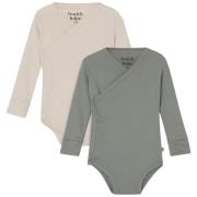 Buddy & Hope 2-Pack Max Wrap Body Off White/Sage Green | Rosa | 74/80 ...