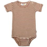 Joha Stripete Baby Body Brun | Brun | 60 cm