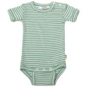 Joha Stripete Baby Body Grønn | Grønn | 60 cm