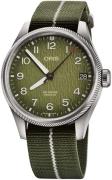 Oris Herreklokke 01 751 7761 4187-Set Big Crown Grønn/Tekstil Ø41 mm