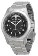 Hamilton Herreklokke H64455133 Khaki King Sort/Stål Ø40 mm