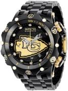 Invicta Herreklokke 36168 Nfl Sort/Stål Ø51 mm