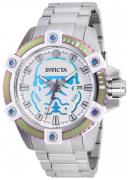 Invicta Herreklokke 26555 Hvit/Stål Ø48 mm