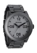 Nixon Herreklokke A3461062-00 The Corporal SS Grå/Stål Ø48 mm