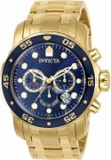 Invicta Herreklokke 0073 Pro Diver Blå/Stål Ø48 mm