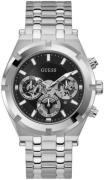 Guess Herreklokke GW0260G1 Sort/Stål Ø44 mm