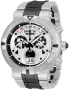 Invicta Herreklokke 33782 Shaq Hvit/Stål Ø52 mm