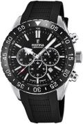 Festina Herreklokke F20515-2 Ceramic Sort/Gummi Ø44 mm