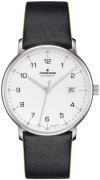 Junghans Herreklokke 27/4731.00 Form A Hvit/Lær Ø39.3 mm