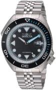 Invicta Herreklokke 30410 Sort/Stål Ø47 mm