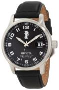 Invicta Herreklokke 12822 I-Force Sort/Lær Ø44 mm