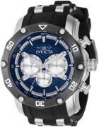 Invicta Herreklokke 37720 Pro Diver Flerfarget/Stål Ø50 mm